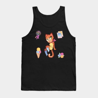 Pride cat: pan sexual Tank Top